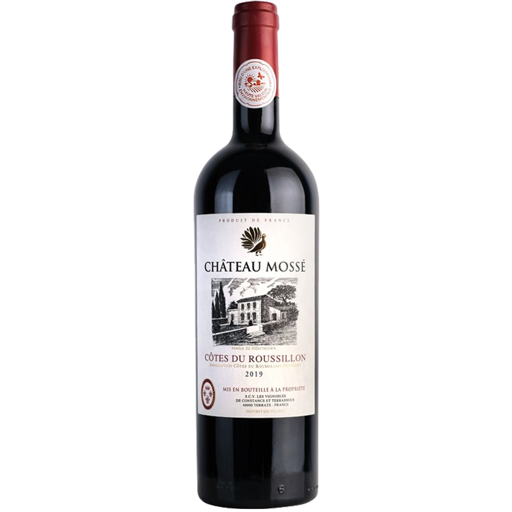 Chateau Mossé. Côtes du Roussillon rouge.