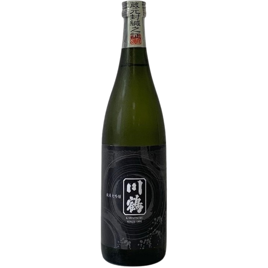 Sake Kawatsuru Black Label Junmai Daiginjo, Kagawa (17%)