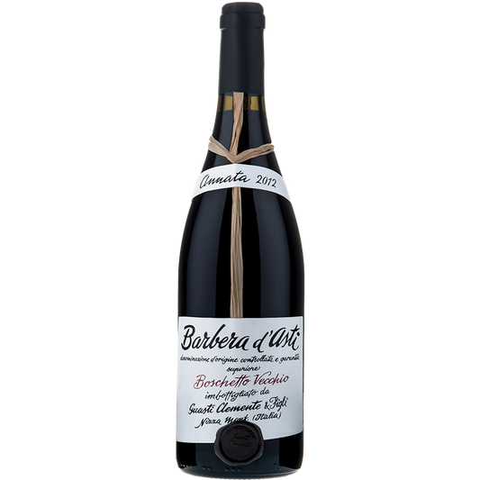 Guasti. Barbera d'Asti Superiore Boschetto Vecchio. Guasti Clemente